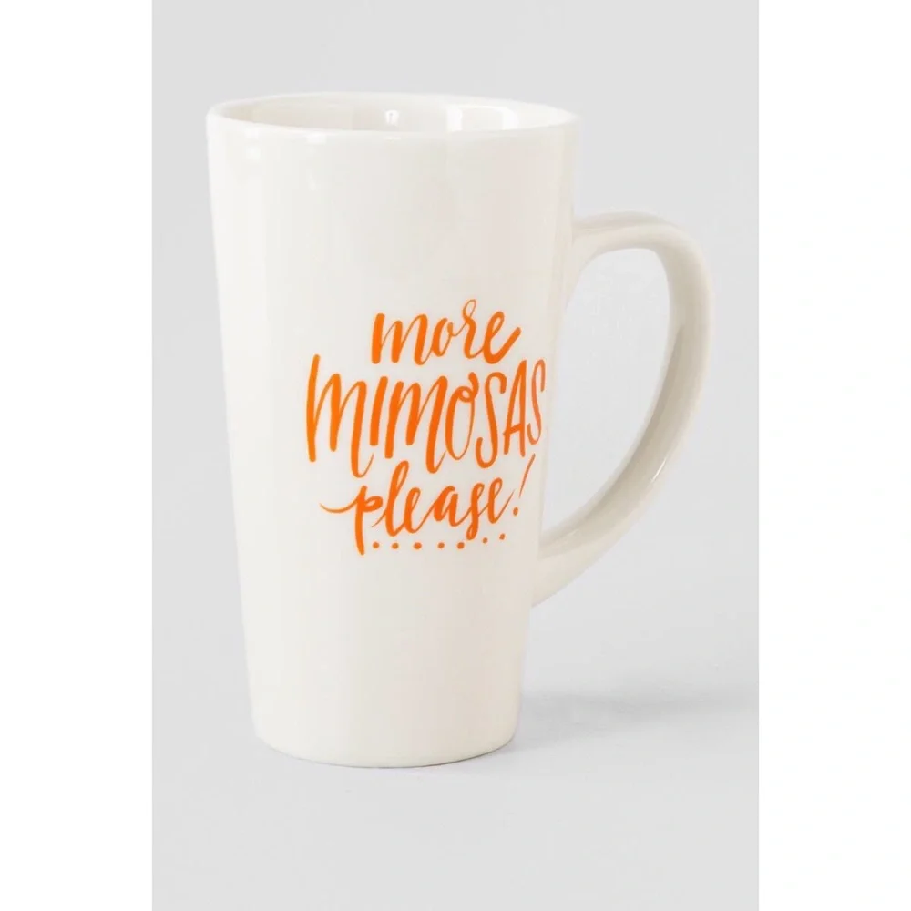 Natural Life More Mimosas Please Latte Mug